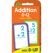 Addition 0-12 Flash Cards 