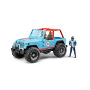 Jeep Cross Country Racer Blue With Driver