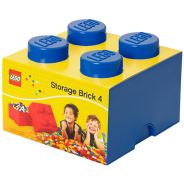 Storage Brick 4 Knob (25cm) - Blue