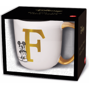 Mickey Alphabet Mug 'F' Gift Box