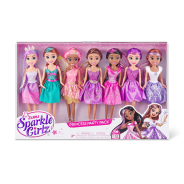 Sparkle Girlz Fantasty Collection Doll 7 Pack 