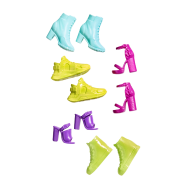 Barbie Shoe Pack, 5 Pairs Of Shoes In Different Colours and Styles