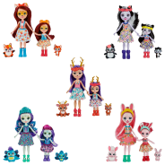 Enchantimals Sister Dolls With 2 Animal Figures And Accessories, Assortment 