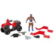  WWE Wrekkin Slam ‘N Spin Atv Vehicle With Big E Action Figure