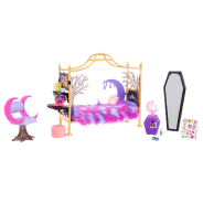 Monster High Toys, Clawdeen Wolf Bedroom Playset With Accessories