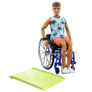Ken Doll With Wheelchair and Ramp