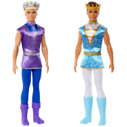 Barbie Ken Royal Dolls With Crown And Tunic, Assortment