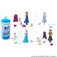 Disney Frozen Snow Colour Reveal Doll With 6 Surprises, Assortment (Blind Box)