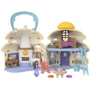 Disney’s Wish Cottage Home Playset with Asha of Rosas Mini Doll, Star Figure & 15+ Accessories  