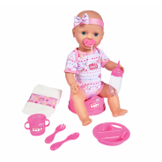 New Born Baby 43cm Baby with pink accessories