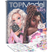 Top Model Kitty Colouring Book Assorted