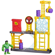 Spidey And Friends Hulk Smash Yard Playset