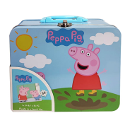 Peppa Pig Puzzles In A Tin Set