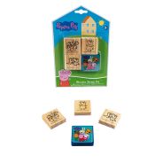 Peppa Pig Wooden Stamps Kit 