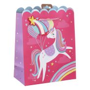 Unicorn Rainbow Medium Gift Bag