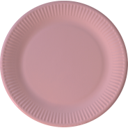 Eco Pink Paper Plates 8 Pack