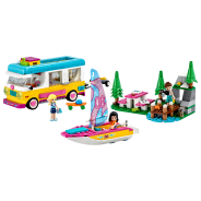 Friends Forest Camper Van and Sailboat (41681)