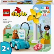 LEGO DUPLO Wind Turbine and Electric Car (10985)