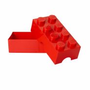 Lunch Box 8 Knob - Red