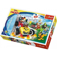  Mickey Roadster Racers 60 Piece Puzzle