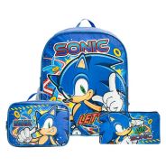Sonic 3 Piece Combo Backpack Set