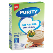 Purity Instant Baby Oats Porridge- Apple Cinn 250g