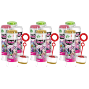 Disney Minnie Mouse 12 Pack Of 60ml Bubbles