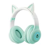 Whisker Series Bluetooth Cat Ear Headphones - Aqua