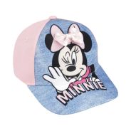 Minnie All Over Printed Denim Cap with Bow