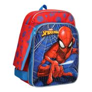 Spiderman Webbed Large Backpack with Pencil Bag