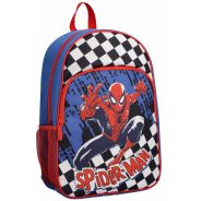 Spiderman Checker Backpack with Insulated Front Pocket