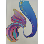Mermaid Tail Greeting Card