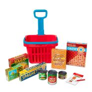 Rolling Grocery Basket Play Set