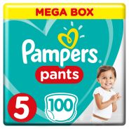 Baby Dry Size 5 Mega Box 100 Pants