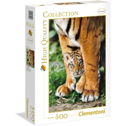 Bengal Tiger Cub 500 Piece Puzzle