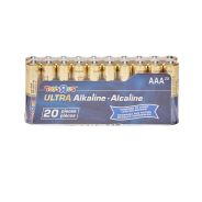 AAA Alkaline Batteries 20 Pack