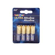 AA Alkaline Batteries 4 Pack