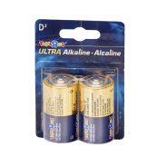 D Alkaline Batteries 2 Pack