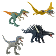 Jurassic World Ferocious Pack Dinosaur Action Figures With Movable Joints, Authentic Design & Sculpting, Assortment