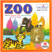  10 IN 1 ZOO PUZZLES