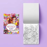 Kaleidoscope Colouring Manga Art Kit