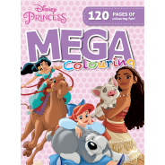 Princess 120pg Mega Colour & Activity Book