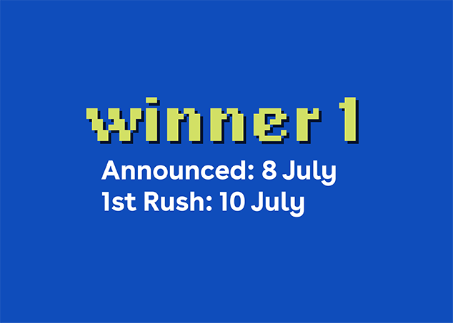 Reggies Rush Winner 1