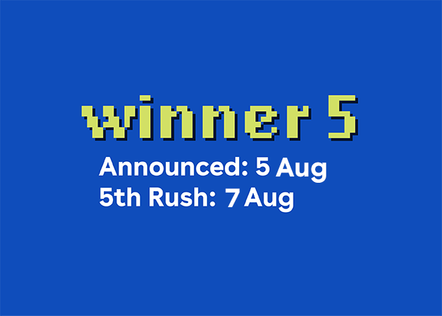 Reggies Rush Winner 5